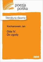 Oda IV. Do zgody Literatura dawna