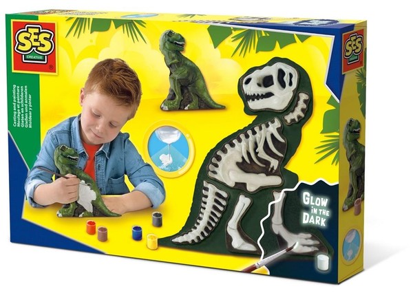 Odlew ze szkieletem Dinozaur T-rex