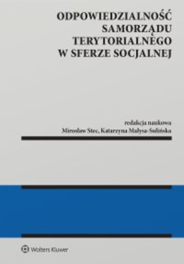 Odpowiedzialność samorządu terytorialnego w sferze socjalnej - epub, pdf 1