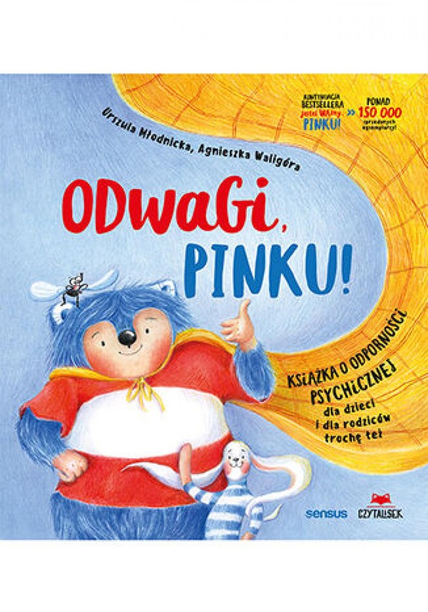 Odwagi, Pinku! - pdf Książka o odporności psychicznej dla dzieci i rodziców trochę też