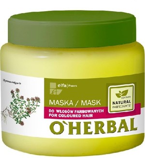 O'Herbal Maska do włosów farbowanych