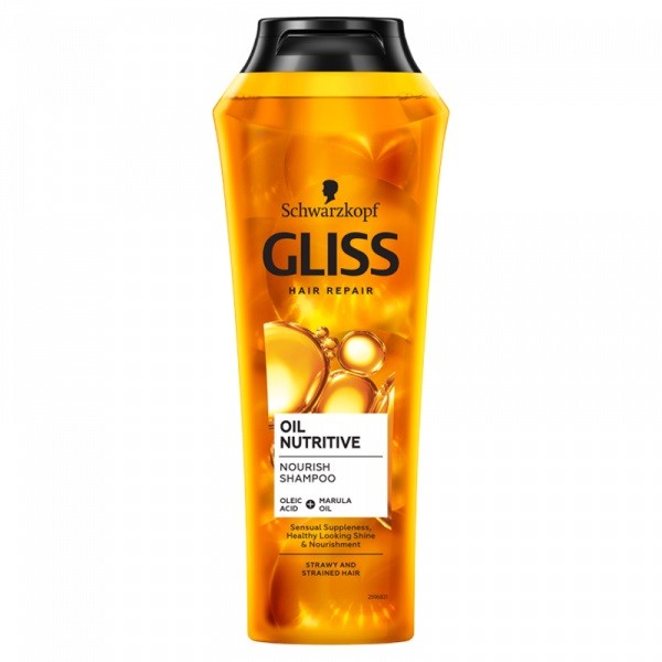 Gliss Kur Oil Nutritive Odżywczy szampon do włosów przesuszonych i nadwyrężonych