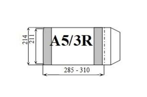 Okładki D&D zeszytowa regulowana A5/3R 25 sztuk