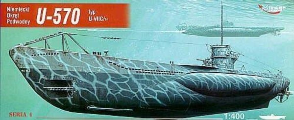 Model do sklejenia Okręt Podwodny UBOOT U-570