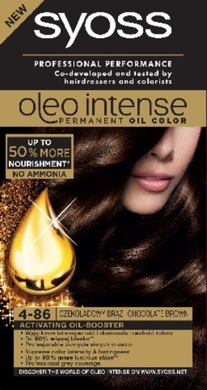 Oleo Intense 4-86 Czekoladowy brąz Farba do włosów