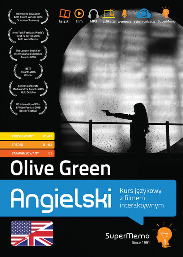 Olive Green Kurs językowy z filmem interaktywnym