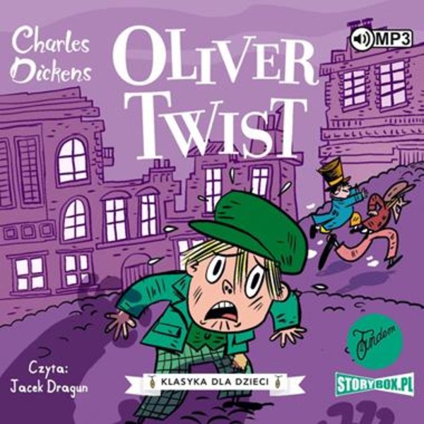 Oliver Twist Audiobook CD Audio Klasyka dla dzieci