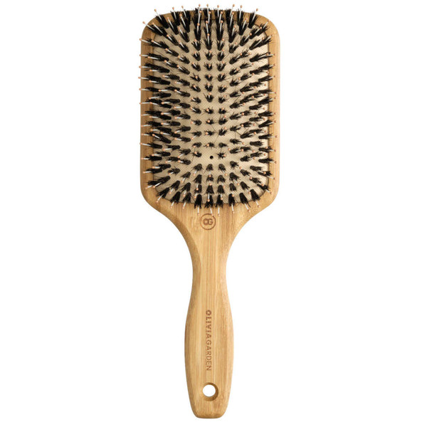 Bamboo Touch Detangle Combo Szczotka z włosiem z dzika do rozczesywania włosów L