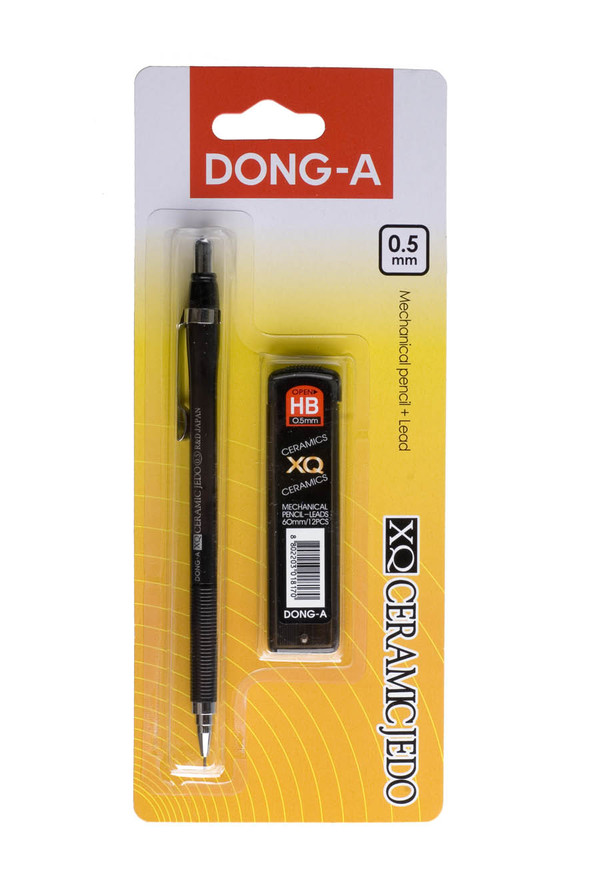 Ołówek automatyczny xq ceramic jedo 0,5 mm + grafit 0,5 mm hb dong-a