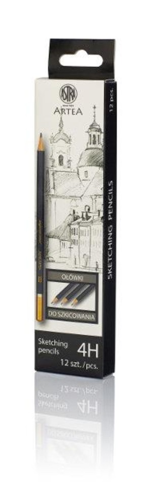 Ołówek do szkicowania 4H p12 Artea ASTRA, cena za 1szt.
