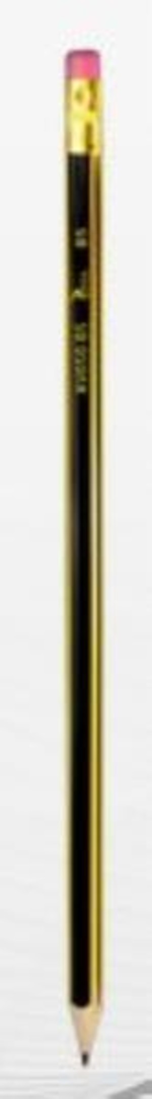 Ołówek techniczny z gumką H p12. TETIS, cena za 1szt.