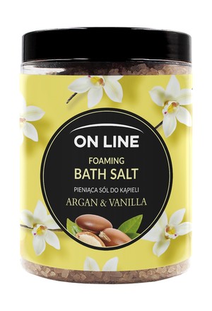 Agran & Vanilla Pieniąca Sól do kąpieli