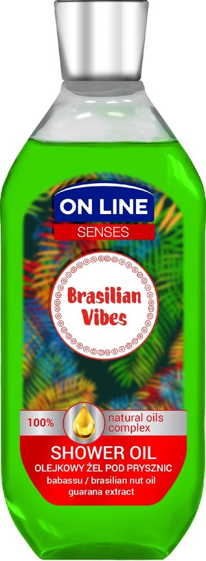 Senses Olejkowy żel pod prysznic Brasilian Vibes