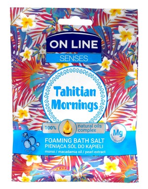 Senses Tahitian Mornings Pieniąca Sól do kąpieli