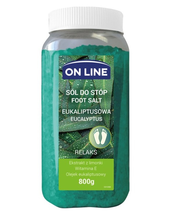 Sól do stóp eukaliptusowa - Relaks