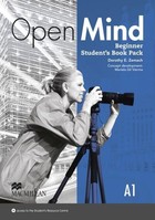 Open Mind Beginner A1 Student`s Book + online Podręcznik + zawartość online