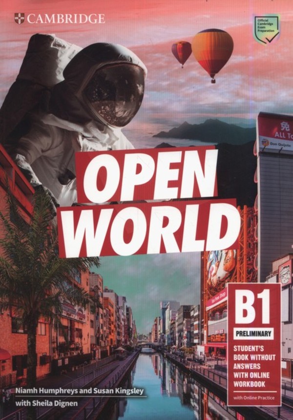 Open World B1. Podręcznik do nauki języka angielskiego bez odpowiedzi z ćwiczeniami online