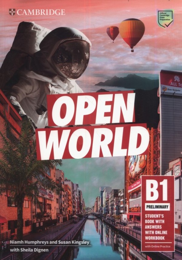 Open World B1. Podręcznik do nauki języka angielskiego z odpowiedziami i ćwiczeniami online