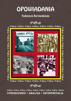 Okładka:Opowiadania Tadeusza Borowskiego 