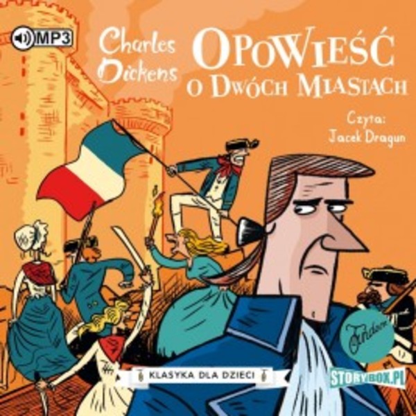 Opowieść o dwóch miastach Audiobook CD Audio Klasyka dla dzieci