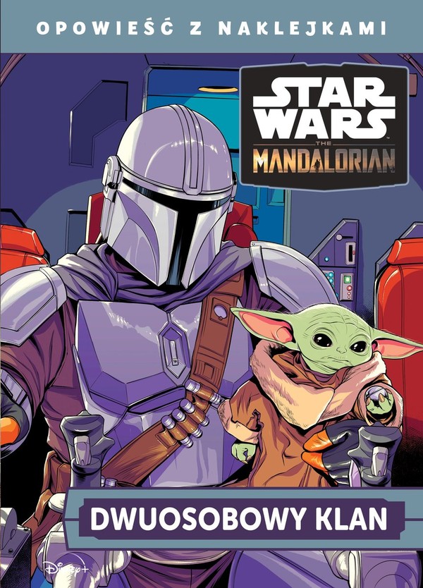 Opowieść z naklejkami Dwuosobowy klan Star Wars The Mandalorian
