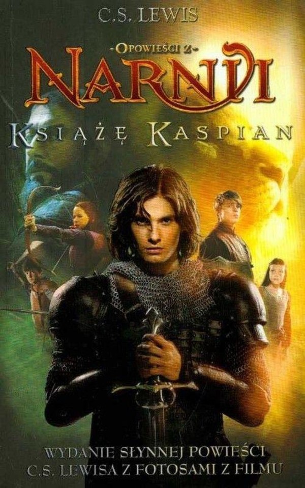 Książę Kaspian Opowieści z Narnii, Tom 2 (okładka filmowa)