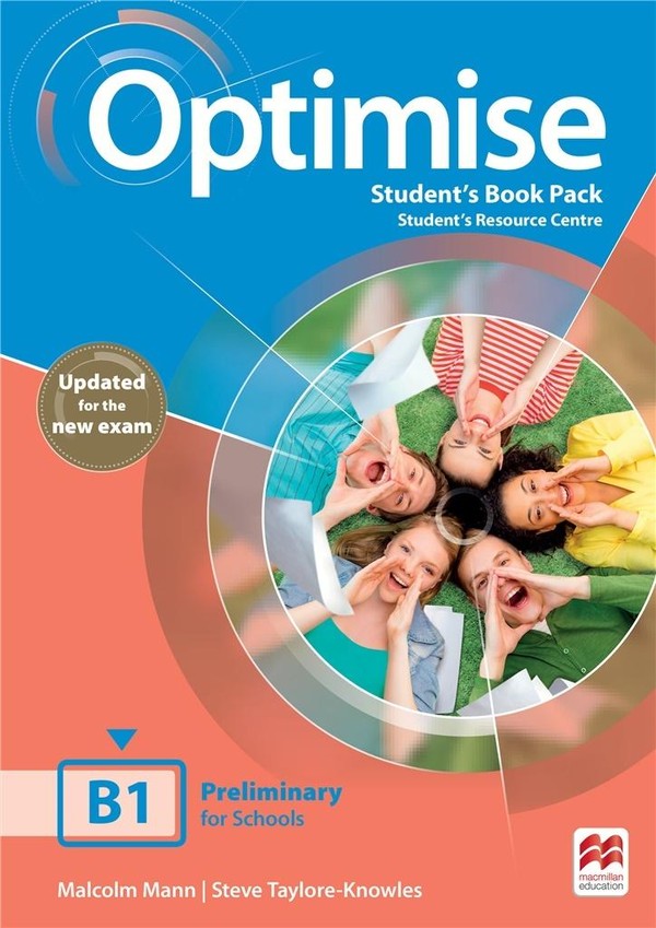Optimise B1 Update edition. Student`s Book Podręcznik 2019