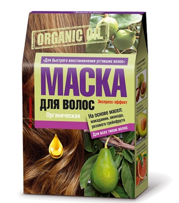 Organic Oil Maska do włosów zmęczonych i pozbawionych blasku Makadamia