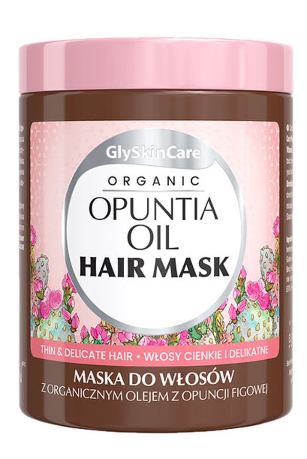 Organic Oils Maska do włosów z organicznym olejem z opuncji figowej