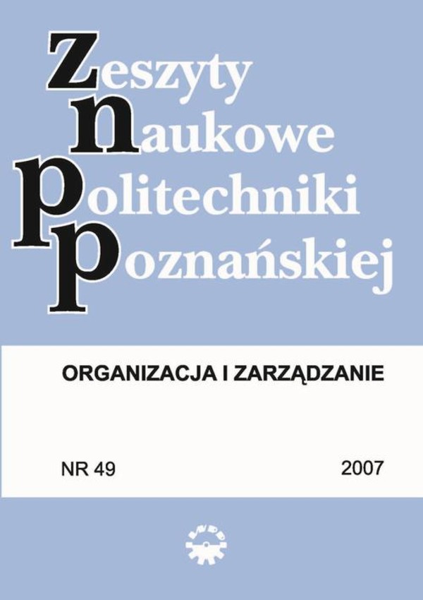 Organizacja i Zarządzanie, 2007/49 - pdf