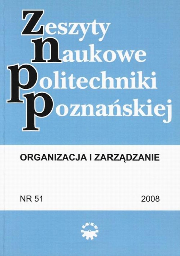 Organizacja i Zarządzanie, 2008/51 - pdf