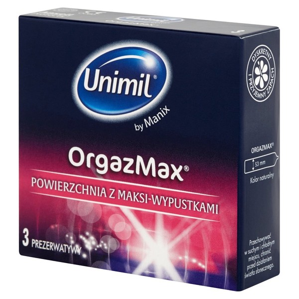OrgazMax Lateksowe prezerwatywy