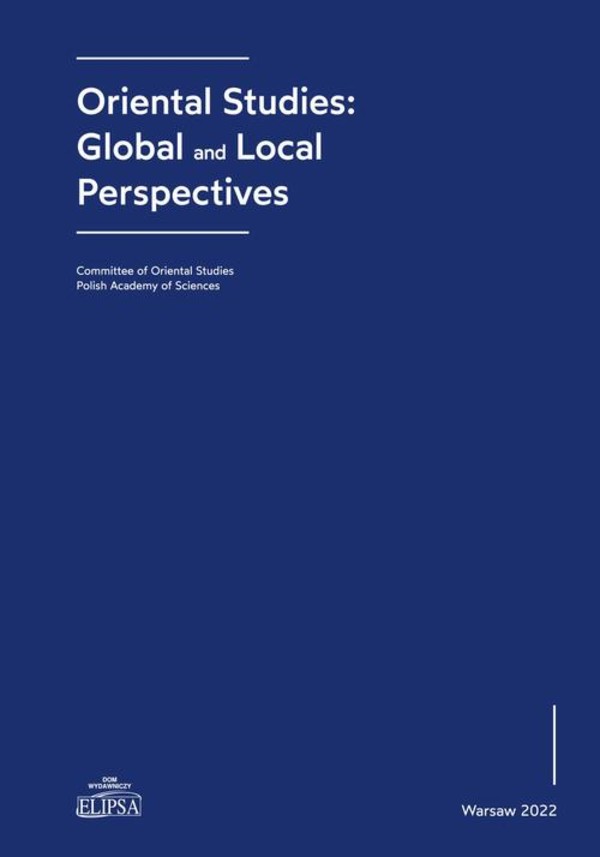 Oriental Studies Global and Local Perspektives - pdf