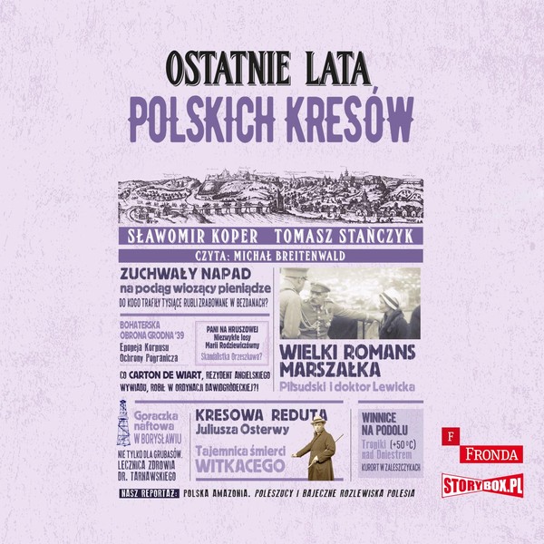 Ostatnie lata polskich Kresów Książka audio CD/MP3