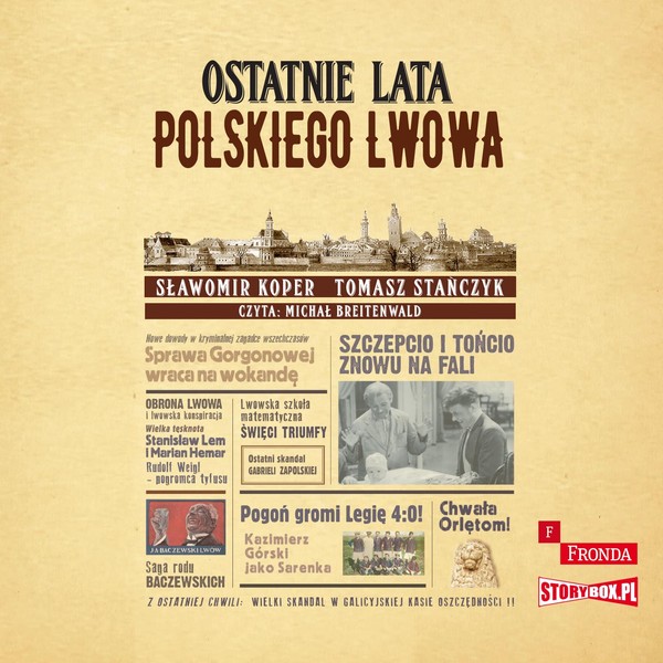 Ostatnie lata polskiego Lwowa Książka audio CD/MP3