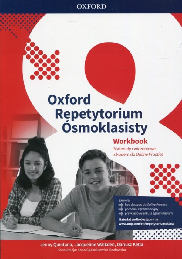 Repetytorium Ósmoklasisty. Workbook + Online Practice Materiały ćwiczeniowe z kodem Online Practice