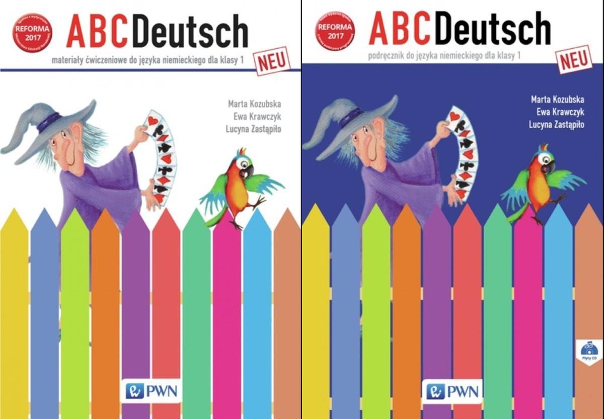 ABC Deutsch neu 1. Podręcznik (+2CD) i zeszyt ćwiczeń do języka niemieckiego. Szkoła podstawowa