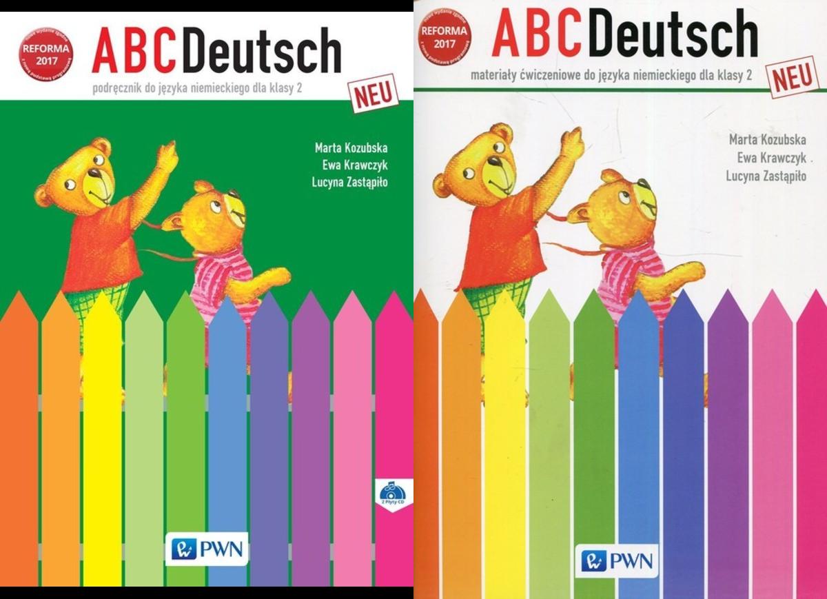 ABC Deutsch neu 2. Podręcznik (+2CD) i zeszyt ćwiczeń do języka niemieckiego. Szkoła podstawowa