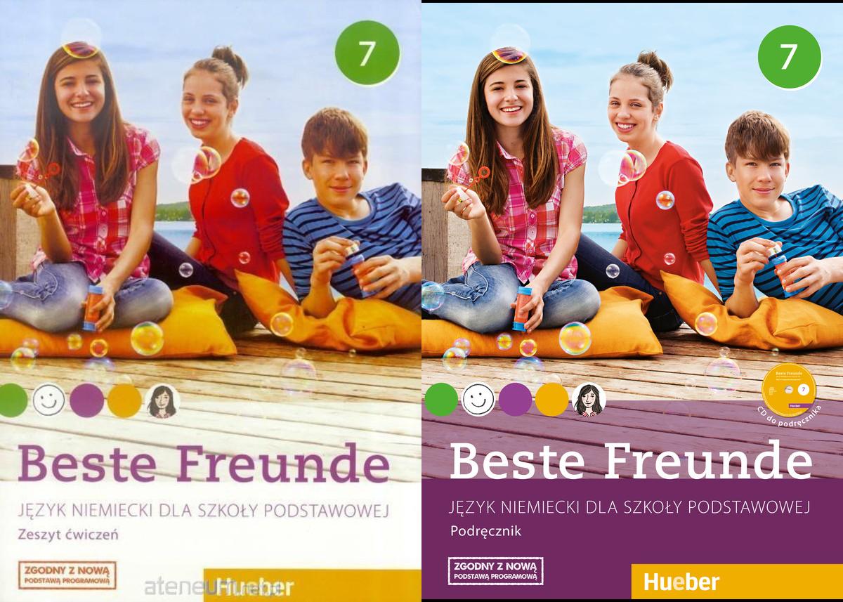 Beste Freunde 7. Podręcznik wieloletni i zeszyt ćwiczeń do języka niemieckiego. Szkoła podstawowa