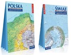Świat + Polska mapy XXL Comfort! map
