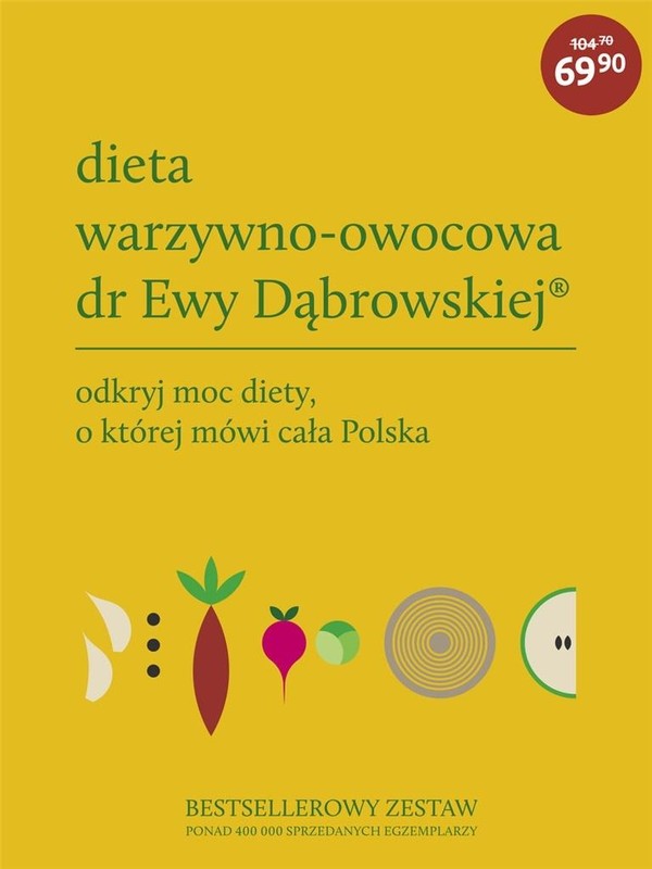 Dieta warzywno-owocowa dr Ewy Dąbrowskiej Pakiet