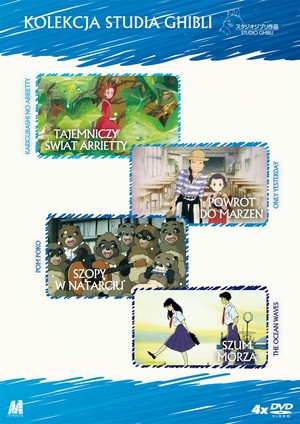 Pakiet Ghibli 1 Szpet serc, Rodzinka Yamadów, Opowieści z Ziemiomorza, Makowe wzgórze