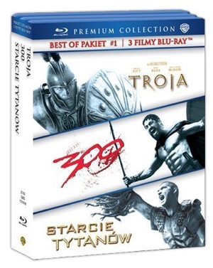 Pakiet Hitów Blu-Ray część 1 (300, Troja, Starcie Tytanów)