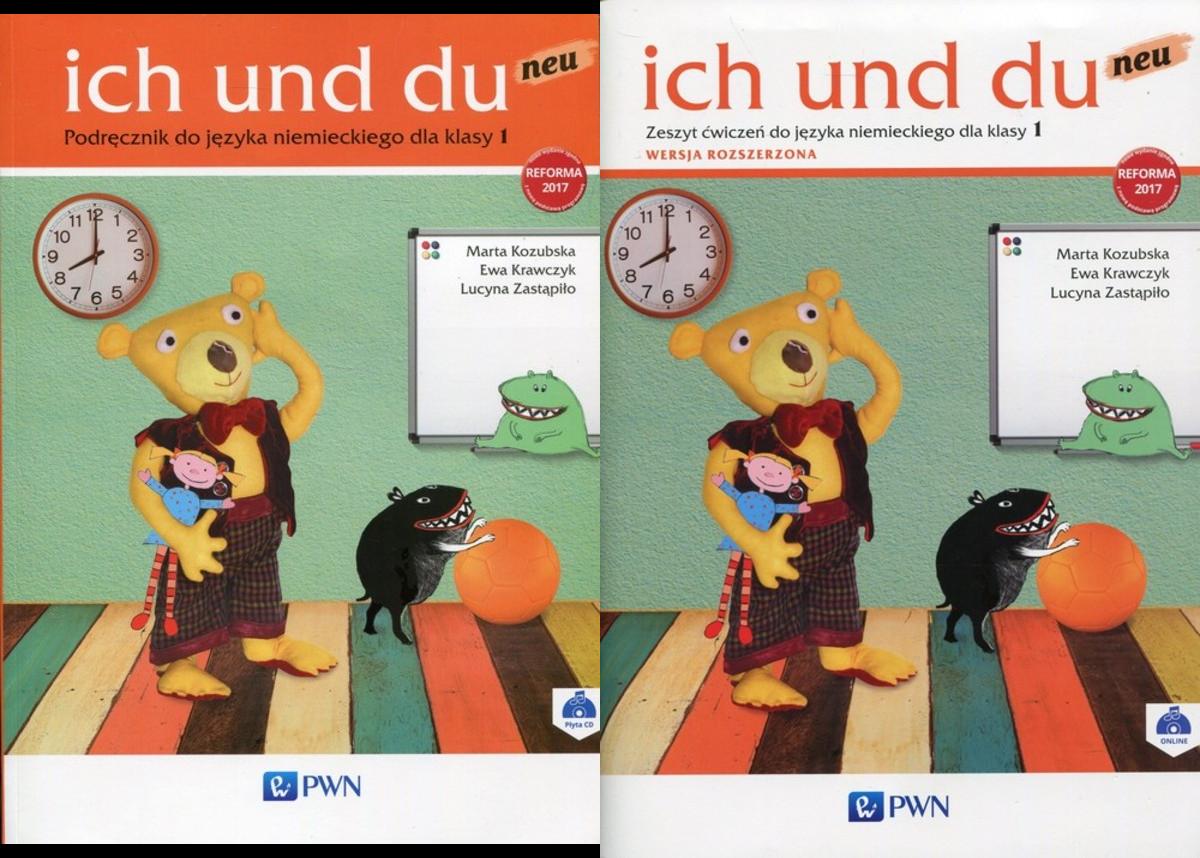 Ich und du neu 1. Podręcznik i zeszyt ćwiczeń (wersja rozszerzona) do języka niemieckiego. Szkoła podstawowa