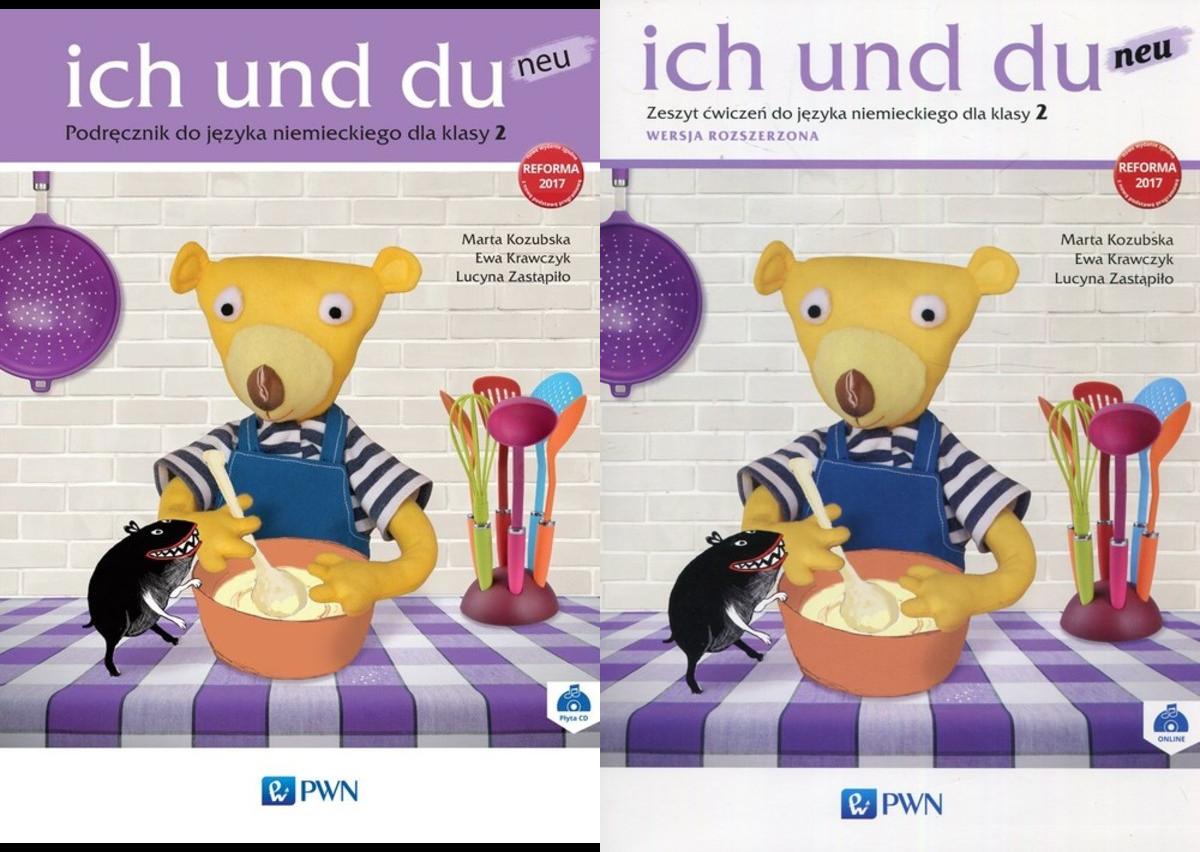 Ich und du neu 2. Podręcznik + CD i zeszyt ćwiczeń (wersja rozszerzona) do języka niemieckiego. Szkoła podstawowa