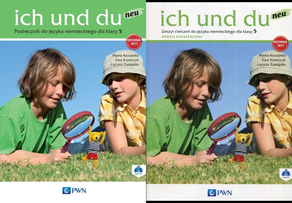 Ich und du neu 5. Podręcznik + CD i zeszyt ćwiczeń (wersja rozszerzona) do języka niemieckiego. Szkoła podstawowa