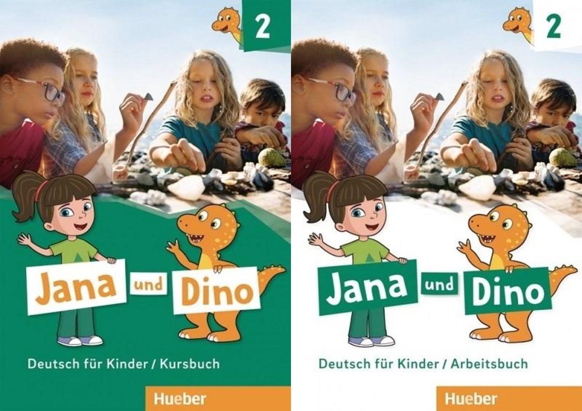 Jana und Dino 2. Podręcznik i zeszyt ćwiczeń do języka niemieckiego. Szkoła podstawowa
