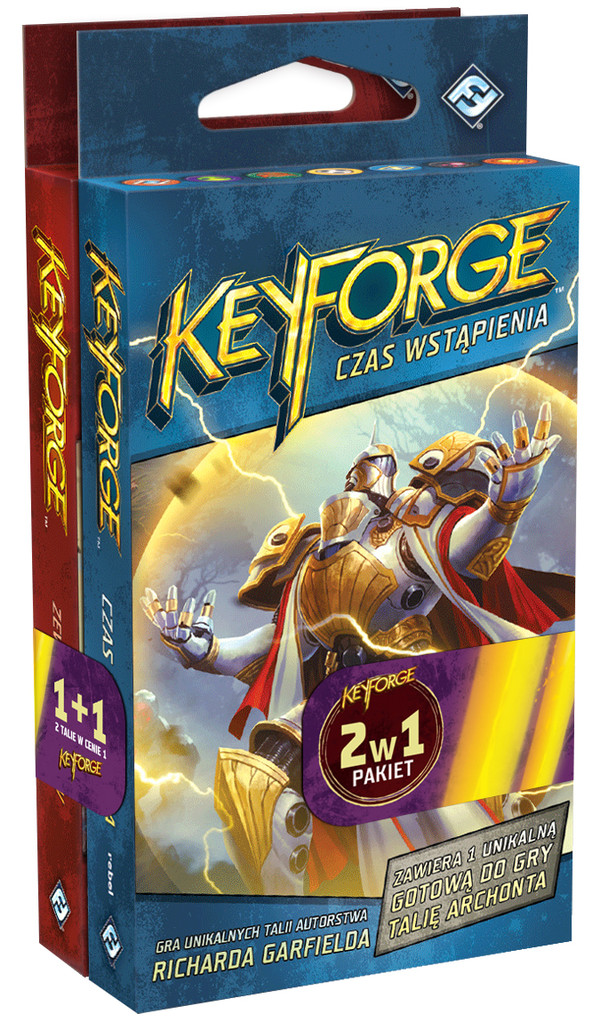 Gra Pakiet KeyForge: Zew Archontów + Czas Wstąpienia - 2 Talie Archonta