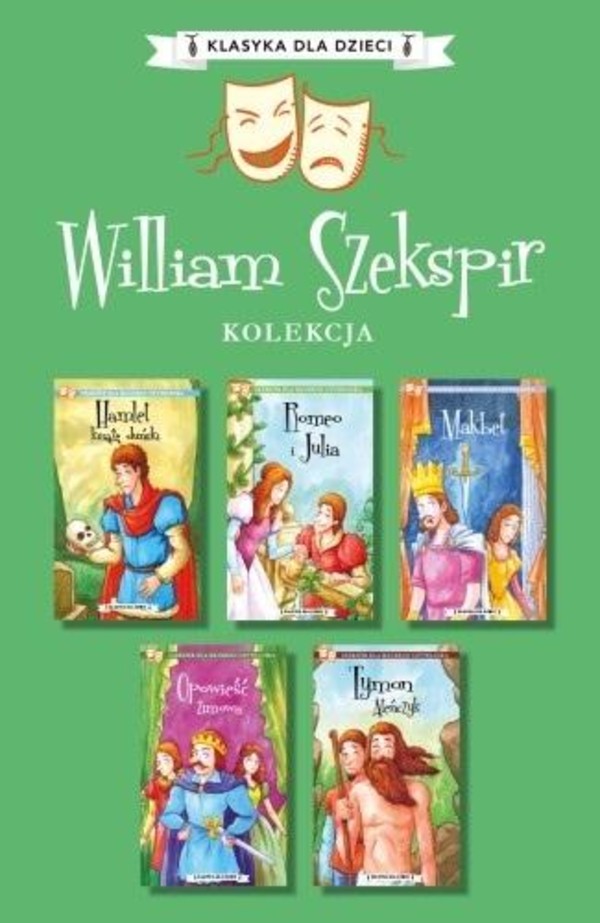 Klasyka dla dzieci William Szekspir Tomy1-5