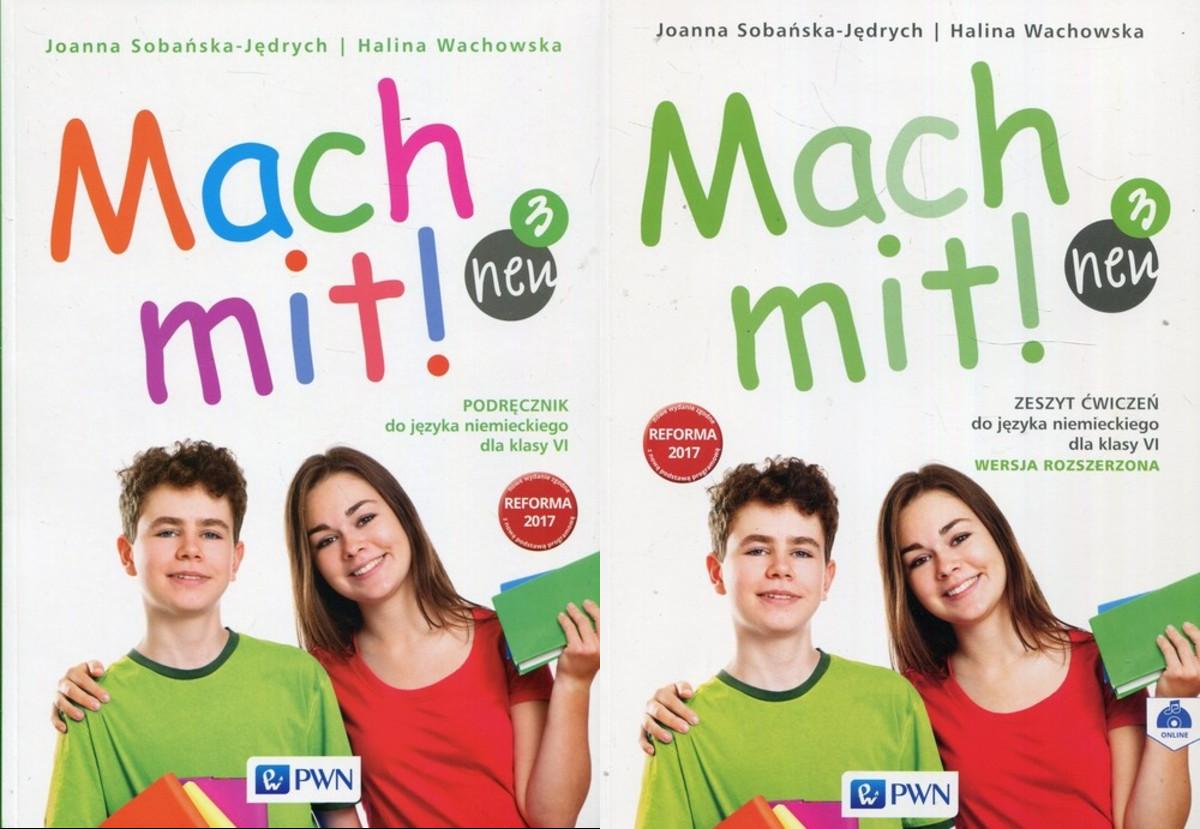Mach mit! neu 3. Klasa 6. Podręcznik i zeszyt ćwiczeń (wersja rozszerzona) do języka niemieckiego. Szkoła podstawowa